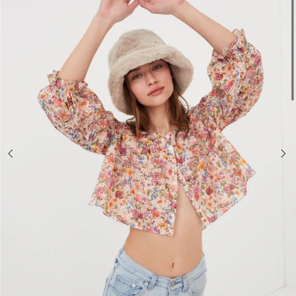 For Love & Lemons Crop Top